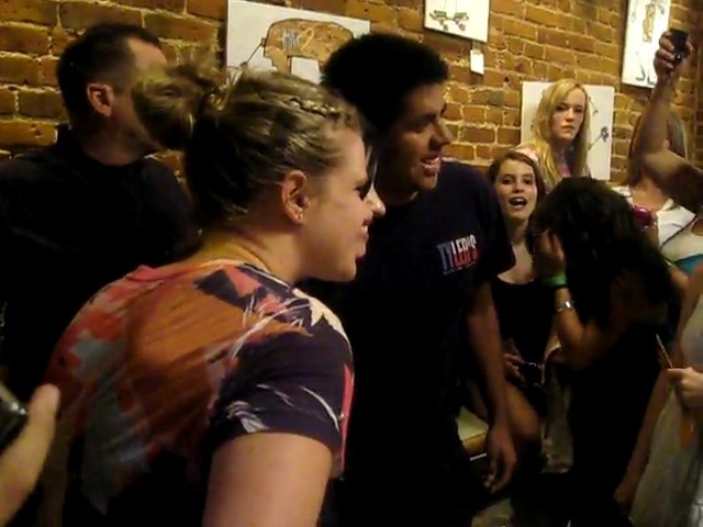 bscap0209 - Demilush - Meeting Demi Lovato At a Coffee Shop
