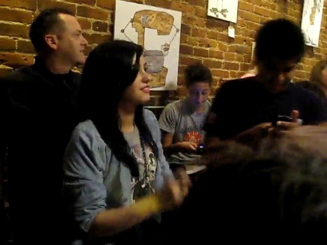 bscap0225 - Demilush - Meeting Demi Lovato At a Coffee Shop