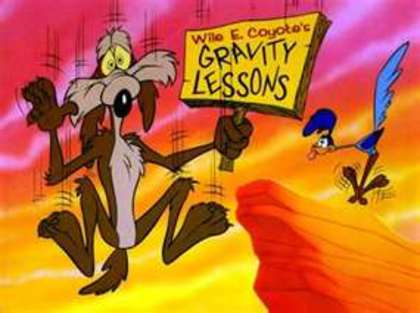 Road Runner and Wile E Coyote