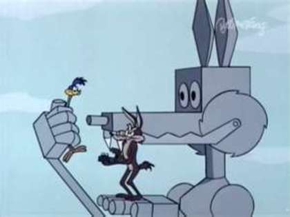 Road Runner and Wile E Coyote