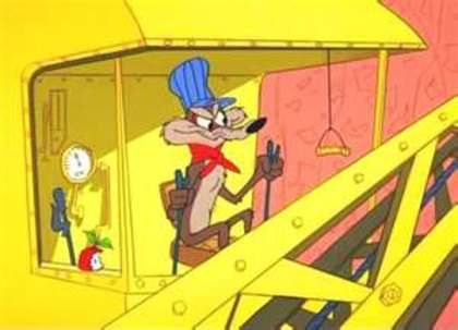 Road Runner and Wile E Coyote