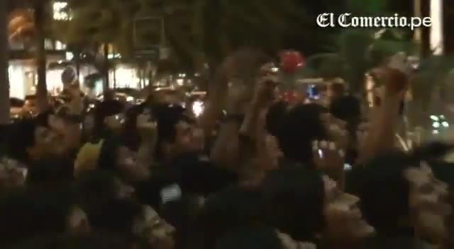 Demi Lovato Llego A Perú Y Saludo A Sus Fans  2012 23853