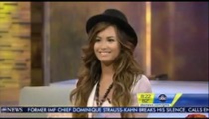 Demi  Lovato - Good Morning America  Inteview (4) - Demilush - Good Morning America  Inteview Part oo1