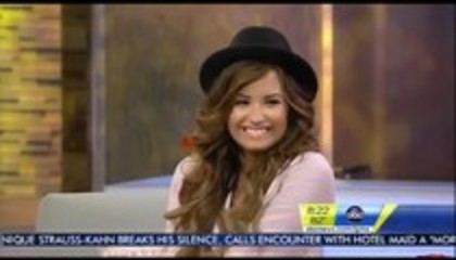 Demi  Lovato - Good Morning America  Inteview (12)