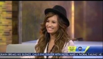 Demi  Lovato - Good Morning America  Inteview (16)