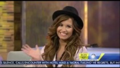 Demi  Lovato - Good Morning America  Inteview (20)
