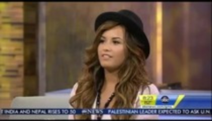 Demi  Lovato - Good Morning America  Inteview (497) - Demi - Good Morning America  Inteview Part oo1