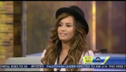 Demi  Lovato - Good Morning America  Inteview (500) - Demi - Good Morning America  Inteview Part oo1