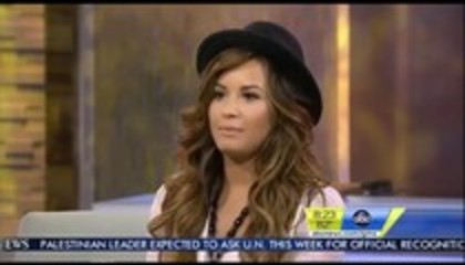 Demi  Lovato - Good Morning America  Inteview (506)