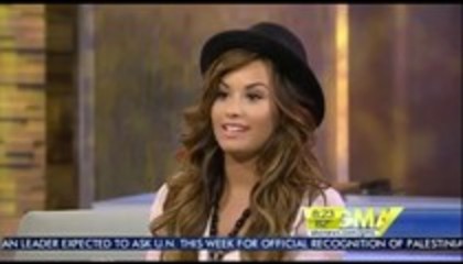 Demi  Lovato - Good Morning America  Inteview (510)