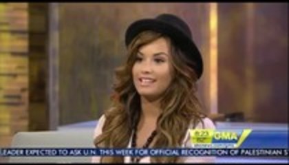 Demi  Lovato - Good Morning America  Inteview (511)