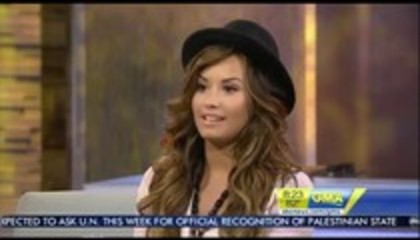 Demi  Lovato - Good Morning America  Inteview (513)