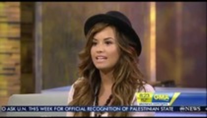 Demi  Lovato - Good Morning America  Inteview (515)