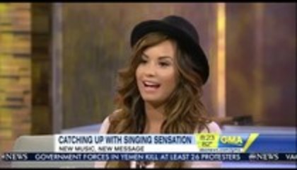 Demi  Lovato - Good Morning America  Inteview (533) - Demi - Good Morning America  Inteview Part oo1