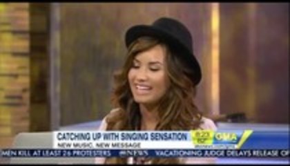 Demi  Lovato - Good Morning America  Inteview (962)