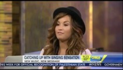 Demi  Lovato - Good Morning America  Inteview (518)