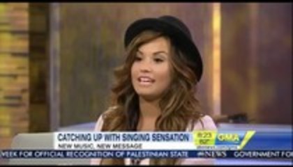 Demi  Lovato - Good Morning America  Inteview (519)