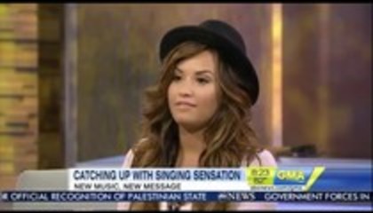 Demi  Lovato - Good Morning America  Inteview (521)