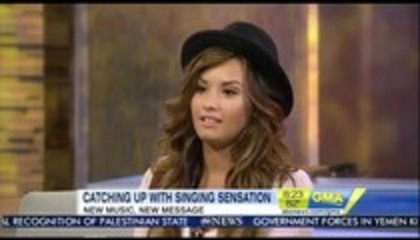 Demi  Lovato - Good Morning America  Inteview (523)