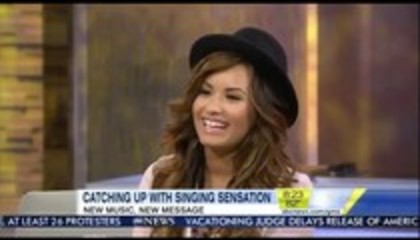 Demi  Lovato - Good Morning America  Inteview (964)