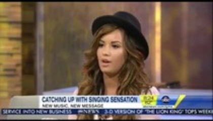 Demi  Lovato - Good Morning America  Inteview (1952) - Demilush - Good Morning America Inteview Part oo5