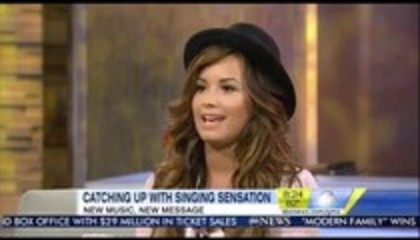 Demi  Lovato - Good Morning America  Inteview (1974)