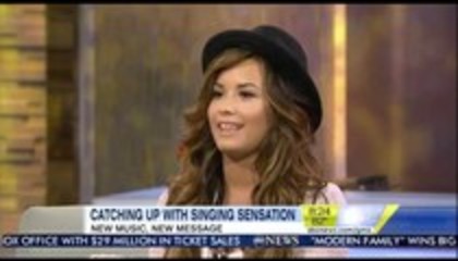 Demi  Lovato - Good Morning America  Inteview (1975)