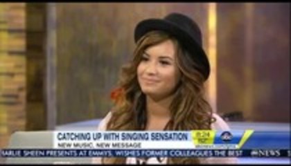 Demi Lovato - Good Morning America Inteview (2443)