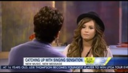 Demi Lovato - Good Morning America Inteview (2918)