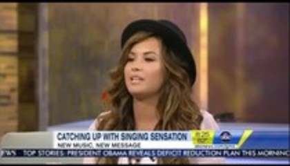 Demi Lovato - Good Morning America Inteview (3867)