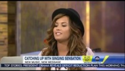 Demi Lovato - Good Morning America Inteview (3869)