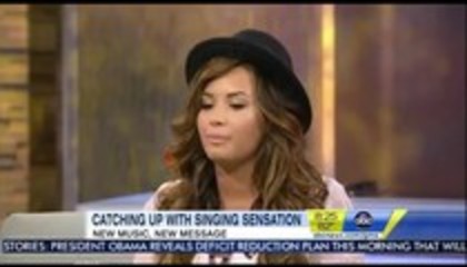 Demi Lovato - Good Morning America Inteview (3872)