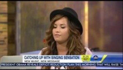 Demi Lovato - Good Morning America Inteview (3876)