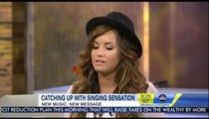 Demi Lovato - Good Morning America Inteview (3879)