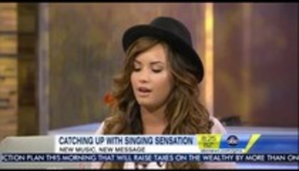 Demi Lovato - Good Morning America Inteview (3883)