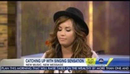 Demi Lovato - Good Morning America Inteview (3886)