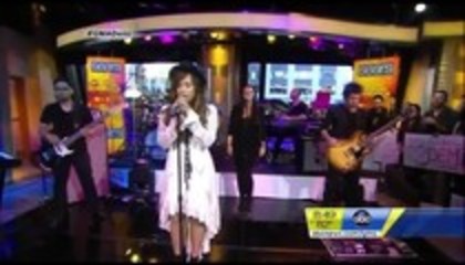 Demi Lovato - Skyscraper Performance Good Morning America (532)