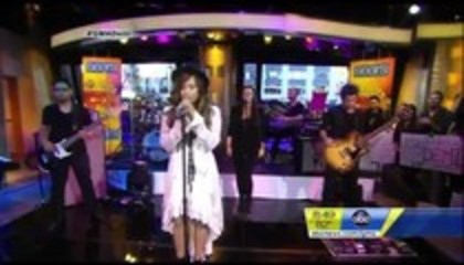Demi Lovato - Skyscraper Performance Good Morning America (533)