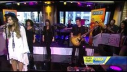 Demi Lovato - Skyscraper Performance Good Morning America (520)