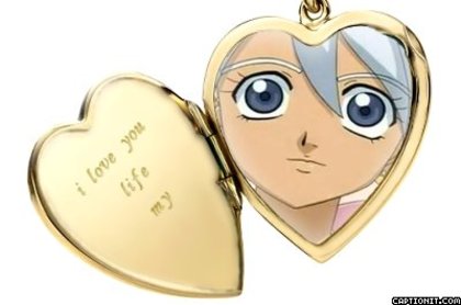 julie poza ei intr-un talisman