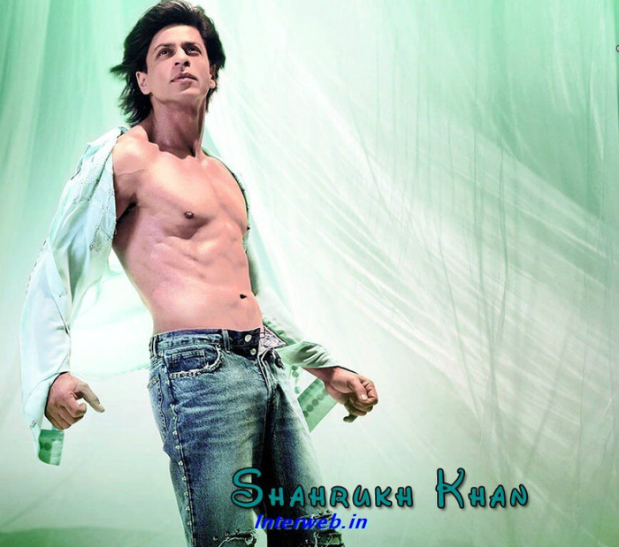 The bollywood actor shahrukh-khan