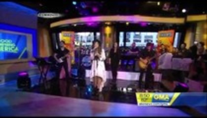 Demi Lovato - Skyscraper Performance Good Morning America (1494)