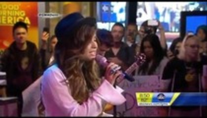 Demi Lovato - Skyscraper Performance Good Morning America (1456)