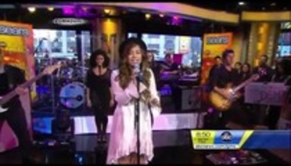 Demi Lovato - Skyscraper Performance Good Morning America (2886)