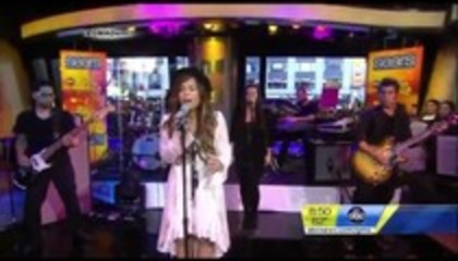 Demi Lovato - Skyscraper Performance Good Morning America (3386)