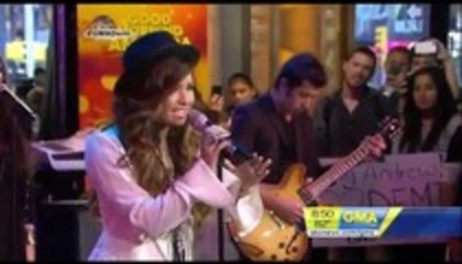 Demi Lovato - Skyscraper Performance Good Morning America (3866)