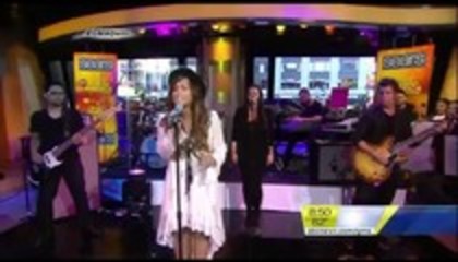 Demi Lovato - Skyscraper Performance Good Morning America (3399)