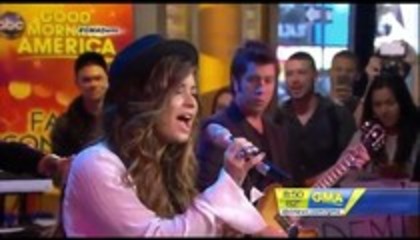 Demi Lovato - Skyscraper Performance Good Morning America (4332)