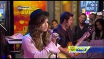 Demi Lovato - Skyscraper Performance Good Morning America (4333)