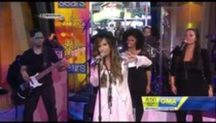 Demi Lovato - Skyscraper Performance Good Morning America (6270)